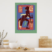 Voodoo Tänzer nach Matisse Poster (Küche)