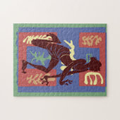 Voodoo-Tänzer Puzzle (Horizontal)