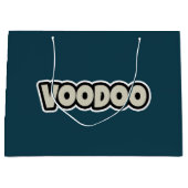 Voodoo-Taschenbeutel - Groß, glänzend Große Geschenktüte (Vorderseite)