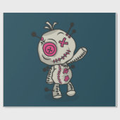 Voodoo-Token 10 cm x 2,5 m Wrapping Paper Geschenkpapier (Flach)