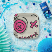 Voodoo Token 7" Platine Pappteller (Party)