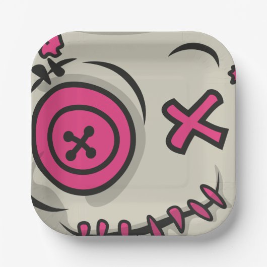 Voodoo Token 7" Platine Pappteller (Vorderseite)