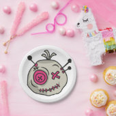 Voodoo Token 7" Rundpapierplatte Pappteller (Party)