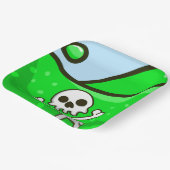 Voodoo Token 9"-Quadratpapierplatte Pappteller (Gewinkelt)