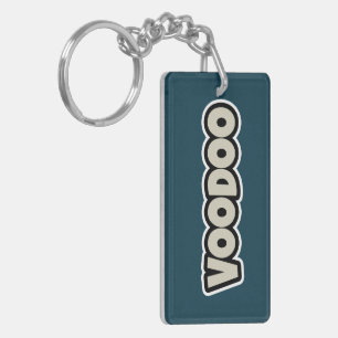 Voodoo-Token Acrylstoff-Schlüsselanhänger Schlüsselanhänger