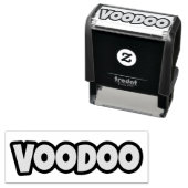 Voodoo Token Custom 2.15" x 0.78" Briefmarke Permastempel (Beispiel)