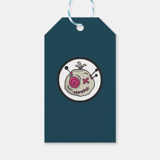Voodoo Token Gift Tags Geschenkanhänger (Vorderseite)
