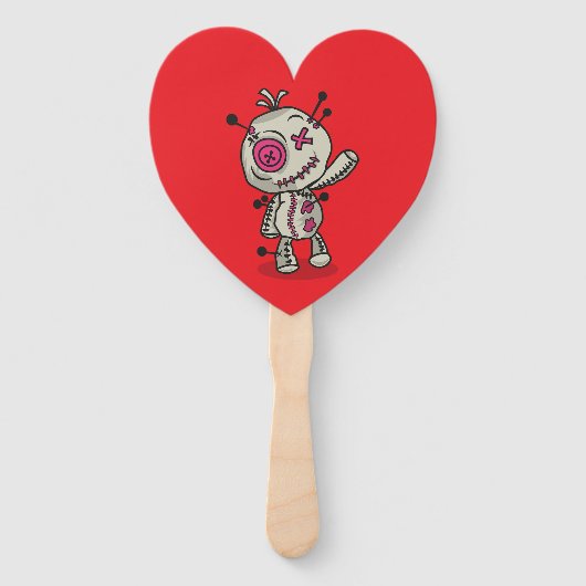 Voodoo Token Herz Programm Fan Fächer (Vorderseite)
