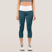 Voodoo Token Hochwaisted Yoga Capris (Vorderseite)