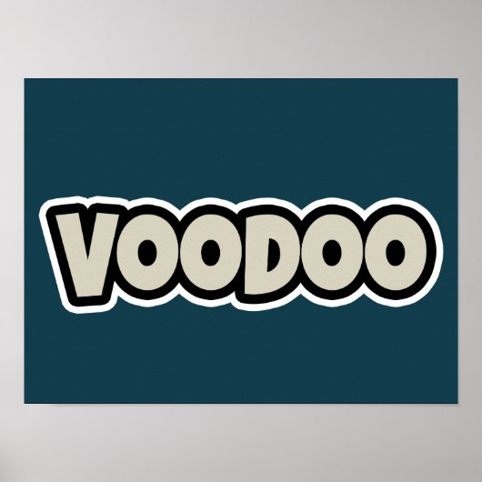 Voodoo Token Horizontal Poster (Vorne)