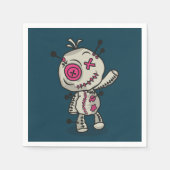 Voodoo Token Paper Napkins Standard Cocktail Serviette (Vorderseite)