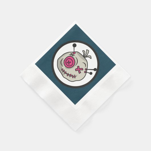 Voodoo Token Papier Napkins Cocktail Cocktail Serviette (Ecke)