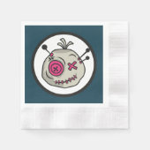 Voodoo Token Papier Napkins Cocktail Cocktail Serviette (Vorderseite)