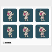 Voodoo Token Square Stickers (Blatt)