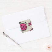 Voodoo Token Square Stickers (Umschlag)