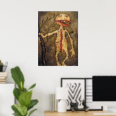 "Voodoo Town #11" Poster Angry Johnny (Heimbüro)