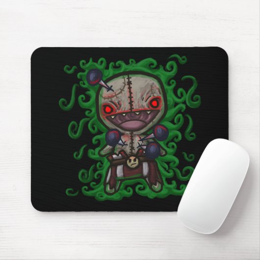 Voodoo-Transportwagen Mousepad (Mit Mouse)