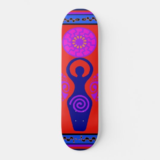 VooDoo Triple Göttin Skateboard (Vorderseite)