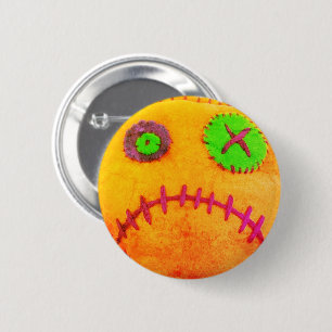 Voodoo verrostete Orange Button