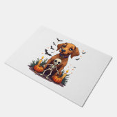 Voodoo Vizsla Dog Fußmatte (Schrägansicht)