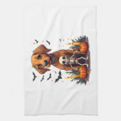 Voodoo Vizsla Dog Geschirrtuch (Vertikal)