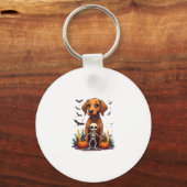 Voodoo Vizsla Dog Schlüsselanhänger (Vorderseite)