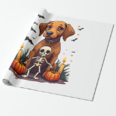 Voodoo Vizsla Hund Geschenkpapier (Ungerollt)