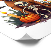 Voodoo Vizsla Hund Poster (Ecke)