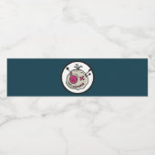 Voodoo-Wasser-Flasche-Etikett (8" x 2,125") Wasserflaschenetikett (Einzelnes Label)