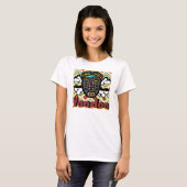 Voodoo-Zaubermaske T-Shirt (Vorne ganz)