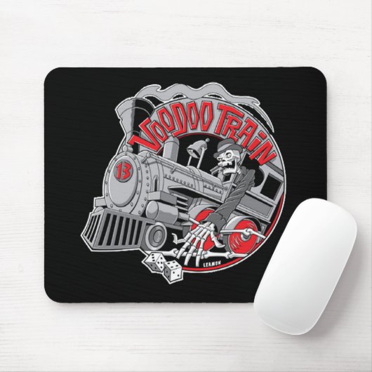 Voodoo-Zug Mousepad (Mit Mouse)