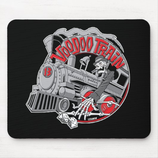 Voodoo-Zug Mousepad (Vorne)