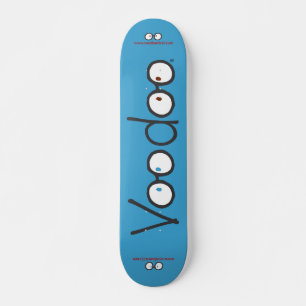 Voodoolange Skateboard-Plattform (blau) Skateboard