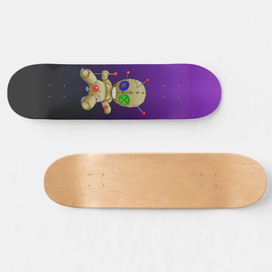Voodoopuppe Skateboard (Horizontal)