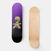 Voodoopuppe Skateboard (Vorderseite)