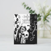 Voodou-Postkarte Postkarte (Stehend Vorderseite)