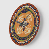 VooDou Wall Uhr - Orobuste Schlange mit Chaos (Winkel)