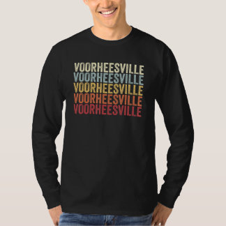 Voorheesville New York Voorheesville NY Retro Vint T-Shirt
