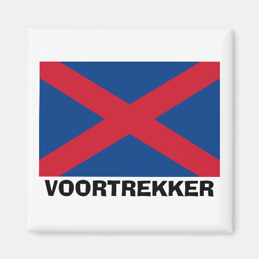 Voortrekker-Flagge Magnet (Vorne)