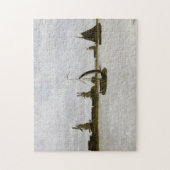 Voorzaan Monet Schöne Kunst Puzzle (Vertikal)