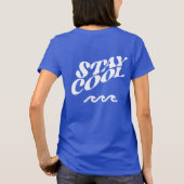 voppy wave bleibe cool T-Shirt (Rückseite)