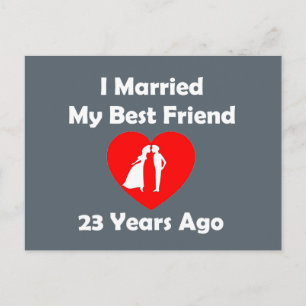 Vor 23 Jahren habe ich meinen besten Freund Verhei Postkarte