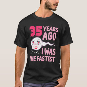 Vor 35 Jahren war ich die Fastes T-Shirt