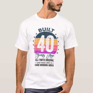 Vor 40 Jahren erbaut, alle Teile original Vintag 1 T-Shirt