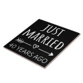 Vor 40 Jahren gerade verheiratet Fliese (Seite)