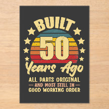 Vor 50 Jahren Gebaut Alle Teile Original 50. Gebur