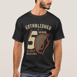 Vor 50 Jahren gegründet | Geburtstagsgeschenk Idee T-Shirt