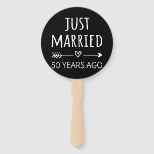 Vor 50 Jahren gerade verheiratet Fächer
