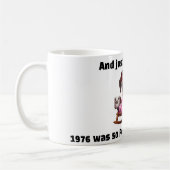 Vor 50 Jahren Kaffeetasse (Links)