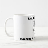 Vor 50 Jahren Kaffeetasse (Links)